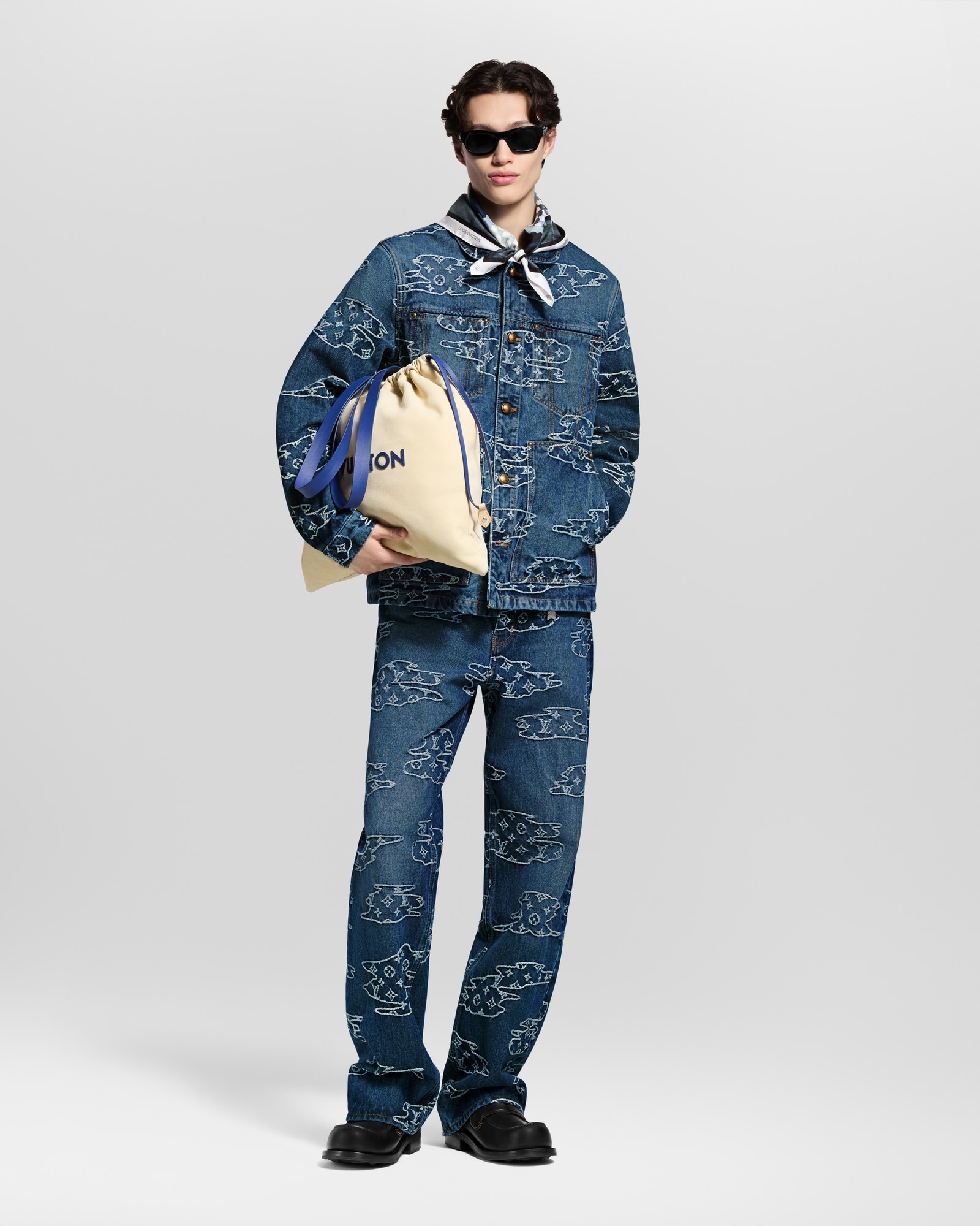 Monogram Denim Skate Pants - Ready-to-Wear | LOUIS VUITTON